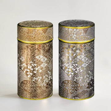 Japanese Tea Can Tea Storage Jar